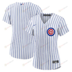 Chicago Cubs Women's Home Blank Jersey - White