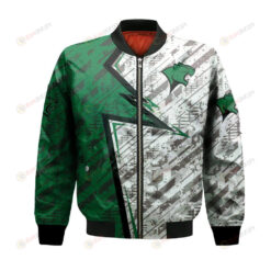 Chicago State Cougars Bomber Jacket 3D Printed Abstract Pattern Sport