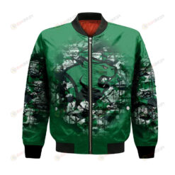 Chicago State Cougars Bomber Jacket 3D Printed Camouflage Vintage