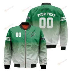 Chicago State Cougars Fadded Bomber Jacket 3D Printed