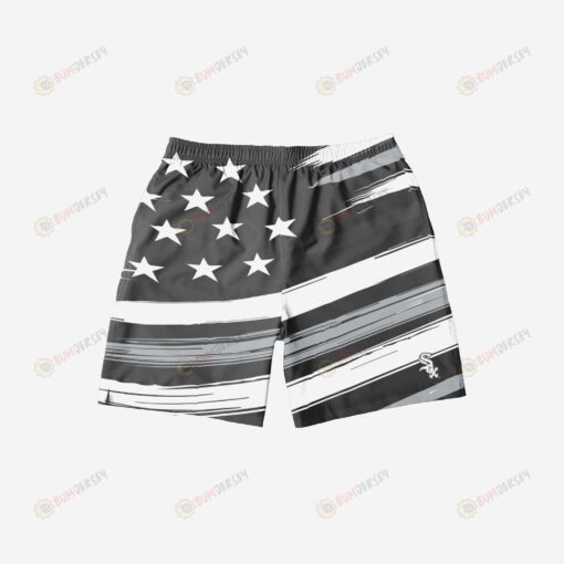 Chicago White Sox Americana Hawaiian Men Shorts Swim Trunks - Print Shorts