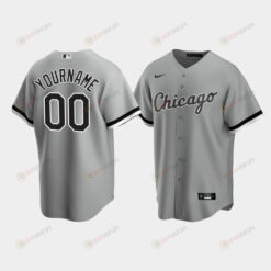Chicago White Sox Custom Men's Gray Alternate Jersey Jersey