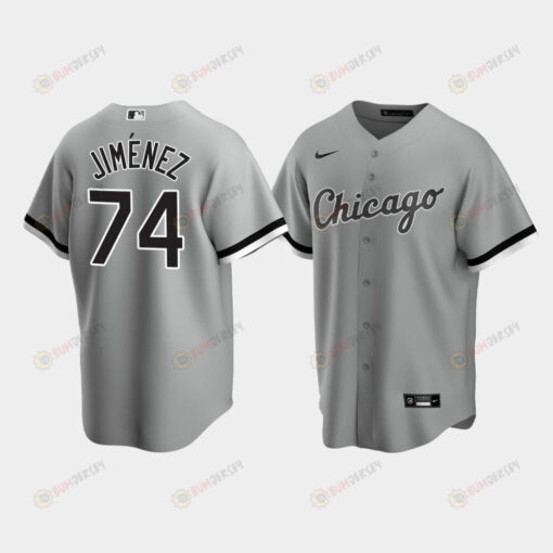 Chicago White Sox Eloy Jimenez 74 Men's Gray Alternate Jersey Jersey