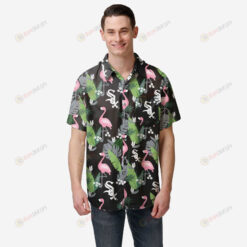 Chicago White Sox Floral Button Up Hawaiian Shirt