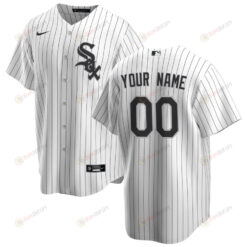 Chicago White Sox Home Custom Men Jersey - White