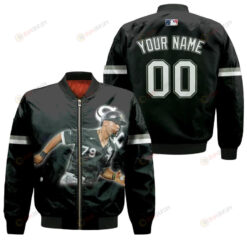 Chicago White Sox Jose Abreu Custom Number Name For White Sox Fans Bomber Jacket 3D Printed