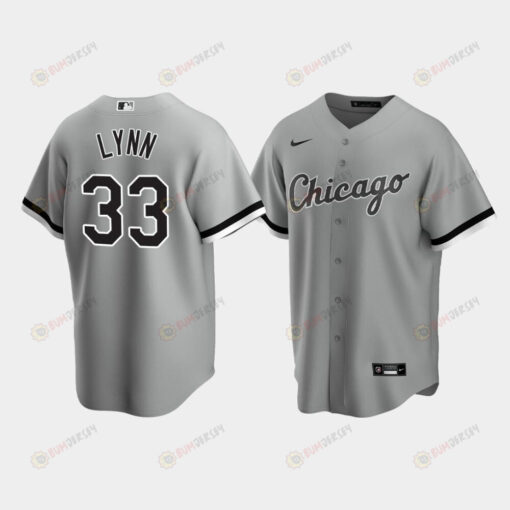 Chicago White Sox Lance Lynn 33 Men's Gray Alternate Jersey Jersey