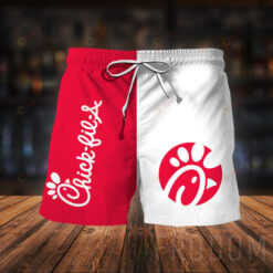 Chick-Fil-A Hawaiian Shorts Summer Shorts Men Shorts - Print Shorts