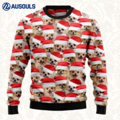 Chihuahua Group Awesome Ugly Sweaters For Men Women Unisex