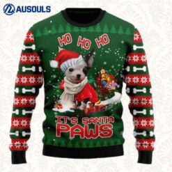 Chihuahua Santa Paws Ugly Sweaters For Men Women Unisex