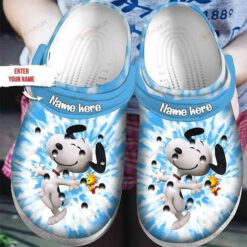 Chill Out Snoopy Cute In Blue Pattern Crocs Crocband Clog Comfortable Water Shoes - AOP Clog