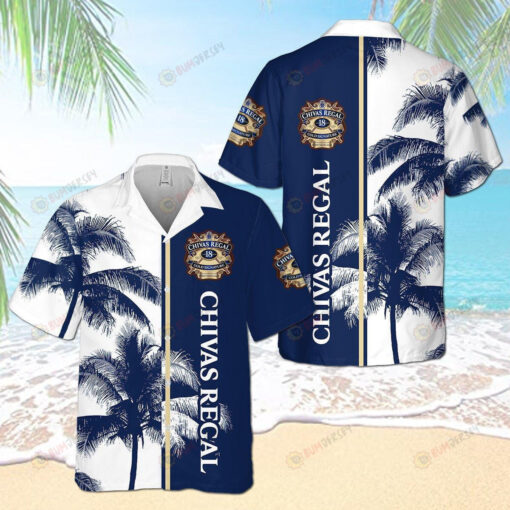 Chivas Regal Palm 3D Printed Hawaiian Shirt