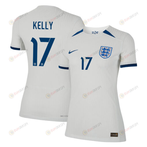 Chloe Kelly 17 England Women's National Team 2023-24 World Cup Home Women Jersey