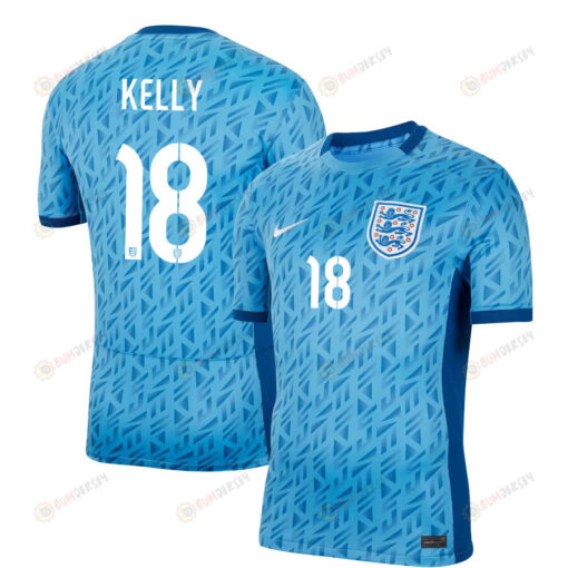 Chloe Kelly 18 England Women's National Team 2023-24 World Cup Away Men Jersey