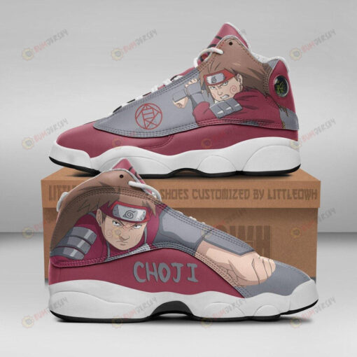 Choji Akimichi Shoes Anime Air Jordan 13 Shoes Sneakers