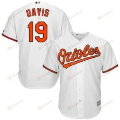 Chris Davis Baltimore Orioles Cool Base Player Jersey - White