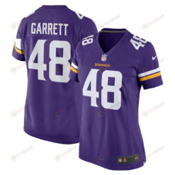 Chris Garrett Minnesota Vikings Women's Home Game Player Jersey - Purple
