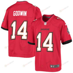Chris Godwin 14 Tampa Bay Buccaneers Youth Team Game Jersey - Red