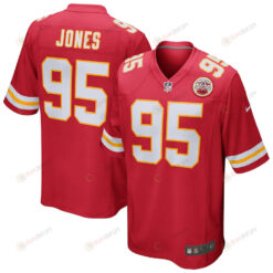 Chris Jones 95 Kansas City Chiefs Game Jersey - Red