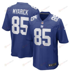 Chris Myarick New York Giants Game Player Jersey - Royal