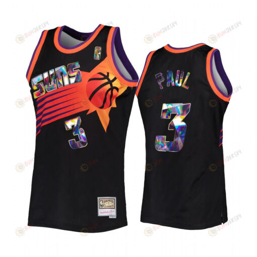 Chris Paul 3 Phoenix Suns 75th Anniversary Diamond Jersey Black