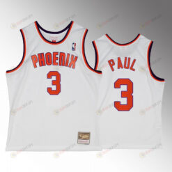 Chris Paul 3 Phoenix Suns Alternate White Hardwood Classics Jersey