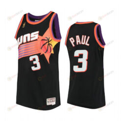 Chris Paul 3 Phoenix Suns Hardwood Classics Jersey Black