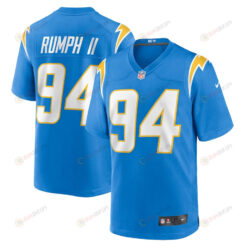 Chris Rumph II 94 Los Angeles Chargers Game Jersey - Powder Blue