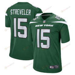 Chris Streveler New York Jets Game Player Jersey - Gotham Green