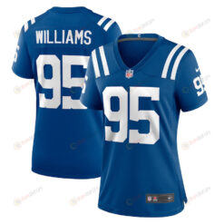 Chris Williams Indianapolis Colts Women's Game Player Jersey - Royal