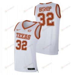 Christian Bishop 32 Texas Longhorns Alumni Player Limited 2023 Top Transfers Men Jersey - White