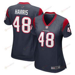 Christian Harris Houston Texans Women's Game Player Jersey - Navy