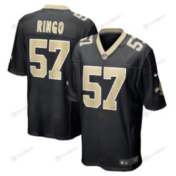 Christian Ringo New Orleans Saints Game Player Jersey - Black