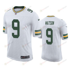 Christian Watson 9 Green Bay Packers White Vapor Limited Jersey