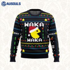 Christmas Arcade Pac-Man Ugly Sweaters For Men Women Unisex