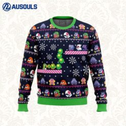 Christmas Bubble Bubble Bobble Ugly Sweaters For Men Women Unisex