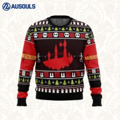 Christmas Castlevania Ugly Sweaters For Men Women Unisex