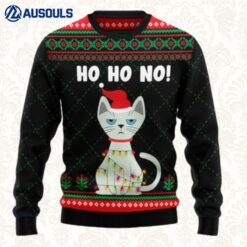 Christmas Cat Ugly Sweaters For Men Women Unisex