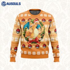 Christmas Charizard Pokemon Ugly Sweaters For Men Women Unisex