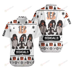 Christmas Gnomes Cincinnati Bengals Christmas 3D Printed Hawaiian Shirt
