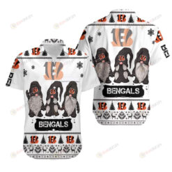 Christmas Gnomes Cincinnati Bengals Christmas ??Hawaiian Shirt