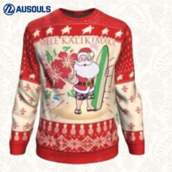 Christmas Hawaiian Ugly Sweaters For Men Women Unisex