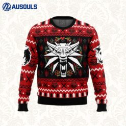 Christmas Monster The Witcher Ugly Sweaters For Men Women Unisex