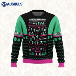 Christmas Squid Game Ugly Sweaters For Men Women Unisex