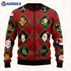 Christmas Symbols Ugly Sweaters For Men Women Unisex