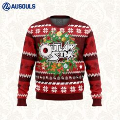 Christmas Time Outlaw Star Ugly Sweaters For Men Women Unisex