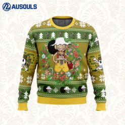 Christmas Usopp One Piece Ugly Sweaters For Men Women Unisex