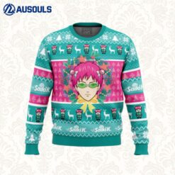 Christmas at School Saiki Kusuo no Psi-nan Ugly Sweaters For Men Women Unisex