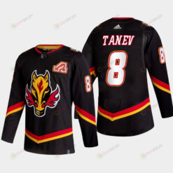 Christopher Tanev 8 Calgary Flames Alternate Black Jersey 2022-23