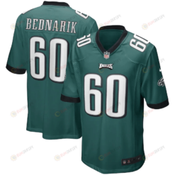 Chuck Bednarik 60 Philadelphia Eagles Game Retired Player Jersey - Midnight Green